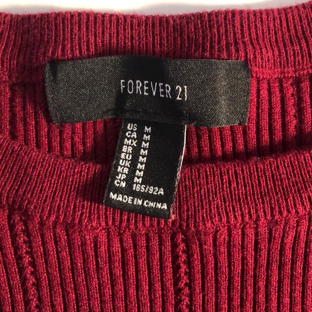 Maroon Knit - Picture 2 of 4